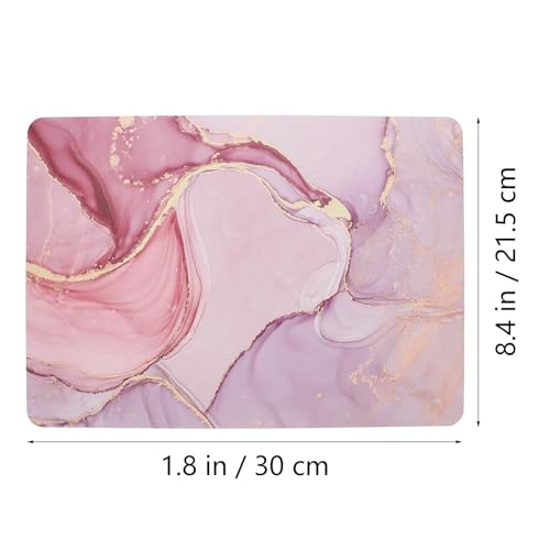 Protector de teclado y funda de plástico para portátil con diseño marmoleado 2