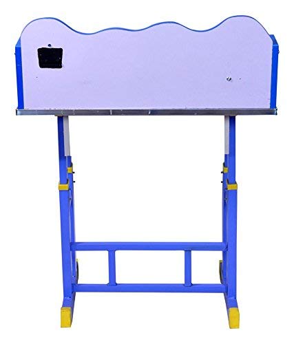 BRIJBAZAAR Cartoon Printed Wooden Height Adjustable Study Table for Kids(3-10 Years)(1 Year Extended Warranty) 3
