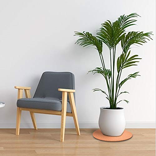 12" Cork Coasters, Round Cork & Plastic Plant Saucers For Gardening, Cork Trivets For Hot Pots And Pans, Absorbent Cork Mat For Wine, Coffee & Drinks, Cork Board For Diy Craft Supplies (Set Of 6) #TOP5