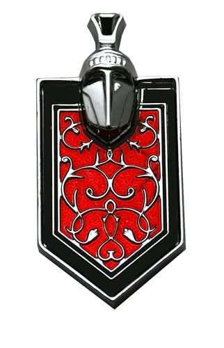 Image of 1x Taillight Tail Light or Nose Emblem Car Badge Replacement for 1981-1988 Monte Carlo SS (Chrome)