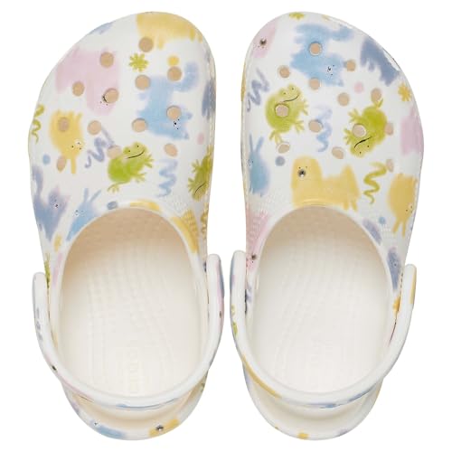 Image of Crocs Unisex-Child Classic Watercolor Marbled Clog