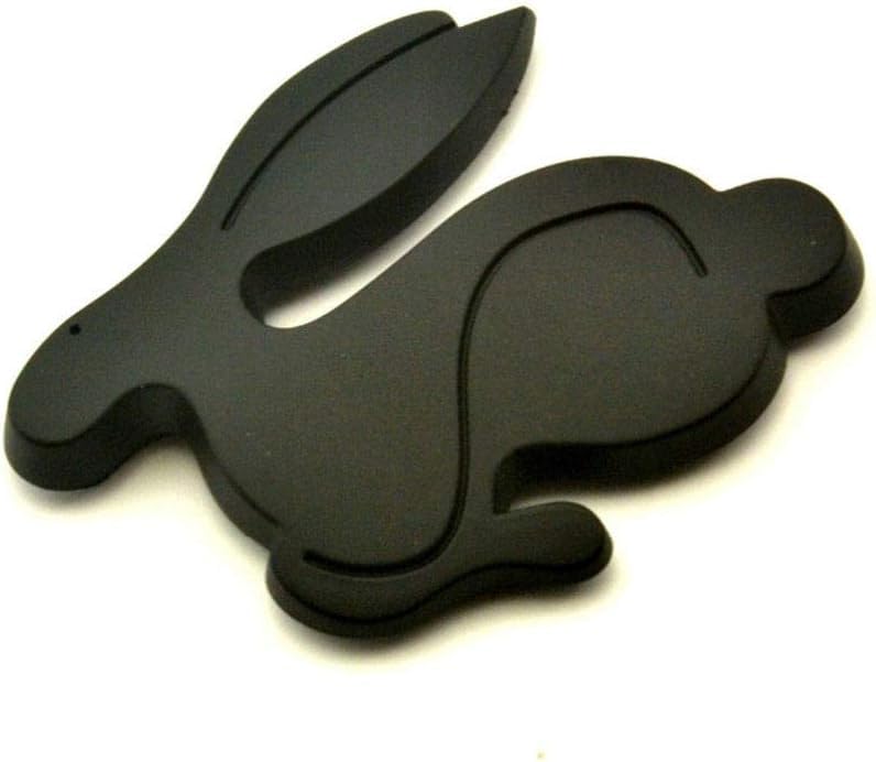 Image of 3D Running Rabbit Bunny Emblem Car Rear Trunk Badge for Jetta Golf GTI Polo Car Accessories 2Pcs