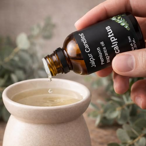 Image of Fragrance Oil | 30 ml | Aroma Oil for Home Fragrance | Best for Aromatherapy | Use in Diffusers, Candles, Air Fresheners (30ML, Eucalyptus)