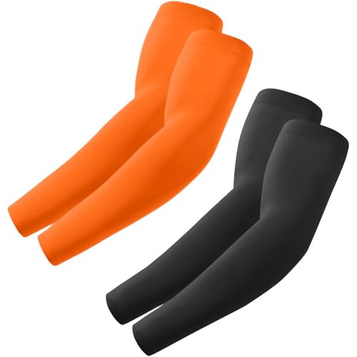 Image of ROXUN Arm Sleeves Cooling UV Sun Protection Sport Compression for Men Women | UPF50,Seamless cover arms,Tattoo-covering,Lightweight & breathable,daily wear,Outdoor work,Basketball Baseball,Mangas