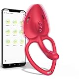 HXLXW Vibrationsring Für Männer Und Frauen Mit 9 Modi Penisring Mit App Steuerung Cock Ring Für Paare Sex Spielzeug Für Beide Zusammen Penisvibrator Love Rings Für Gemeinsames Vergnügen