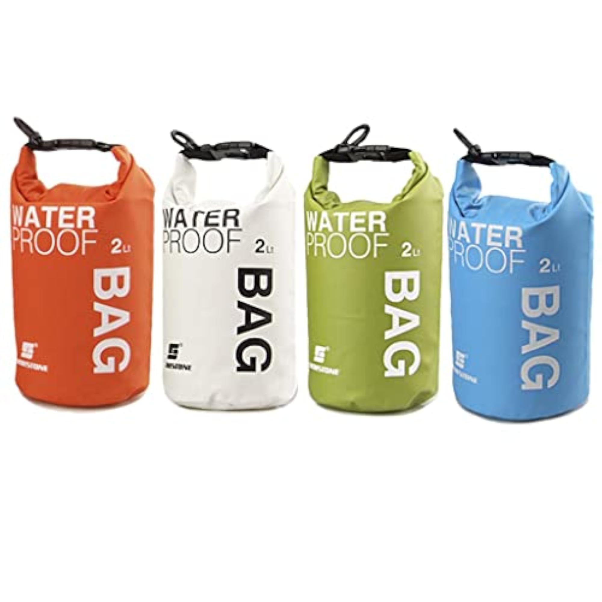2L Waterproof Dry Bag Pouch for Outdoor Activities, Green
