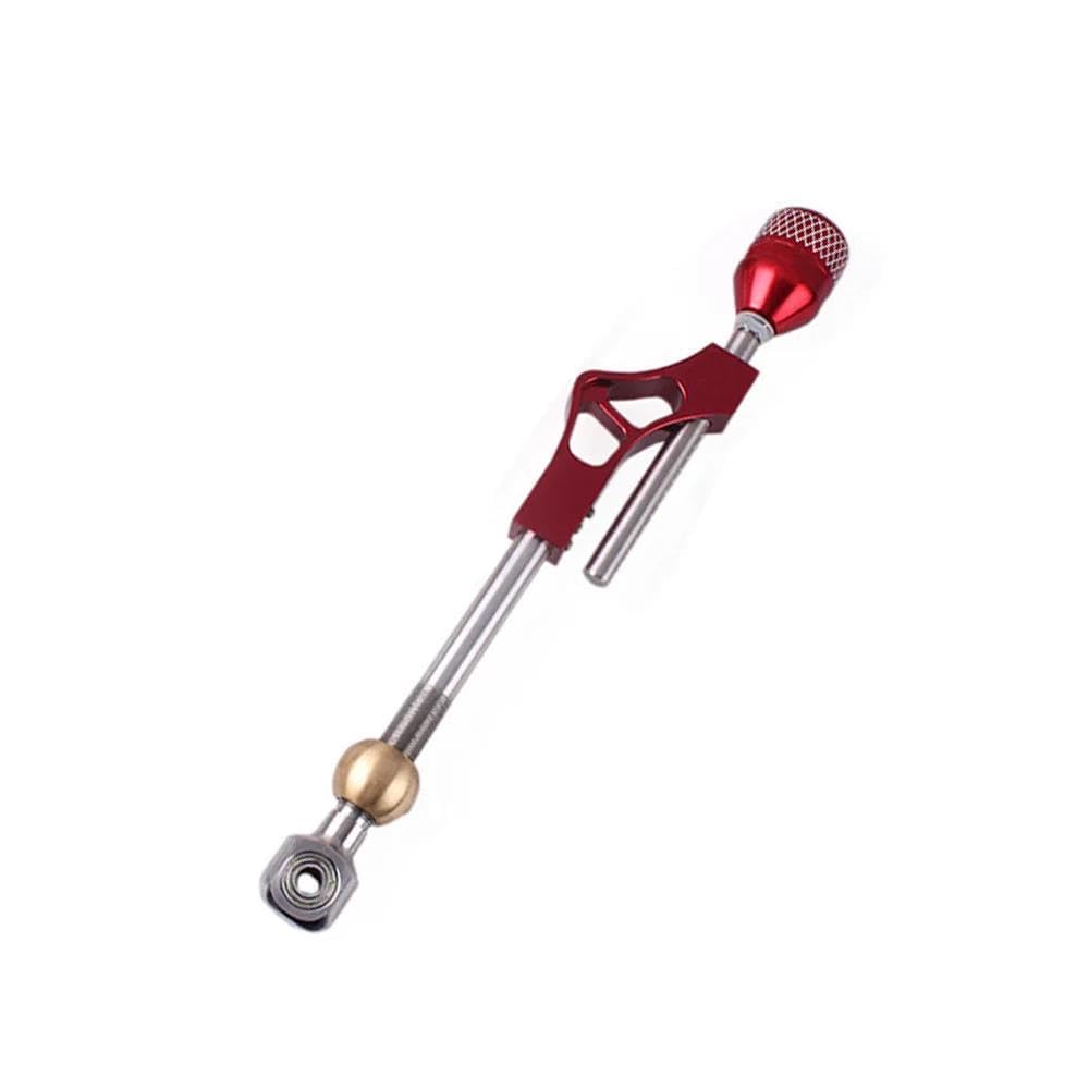 HYASDBWE Adjustable Short Shifter with Shift Knob for Civic for Integra for CRX B16 B18 B20 for D Series Gear Shifter Parts(Red)