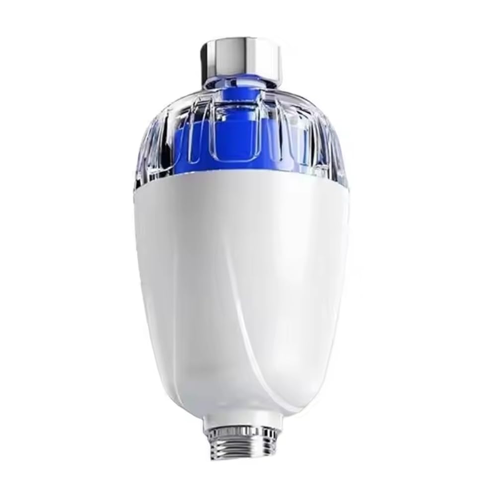 Hndhbfgrt Electric Water Heater Inlet Filter Household Strong Dirt Filter Washing Machine Tap Strainer Water Outlet Purifier Blue