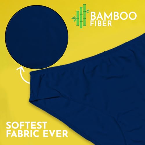Image of HEELIUM Bamboo Underwear for Women | Ultra-Soft, Breathable & Odour-Free | 3X Softer Than Cotton | Moisture-Wicking | Ideal for Sensitive Skin & All-Day Comfort