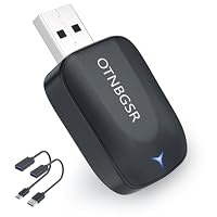 Wireless CarPlay Adapter for Apple iPhone - Convert Wired to Wireless CarPlay, Multi-User Seamless Connection, Plug & Play, Compatible with iPhone 6+, iOS 10+