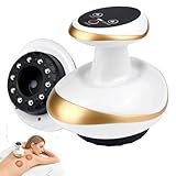 Cellulite Massagegerät, Massage 4-in-1 Massagegerät mit Vakuum Massage & Gua Sha Elektrisch, Schröpfmassagegerät, Elektrisch Handmassagegerät, Tiefenmassage mit Wärme, Für Ganzkörper Anwendung Zuhause