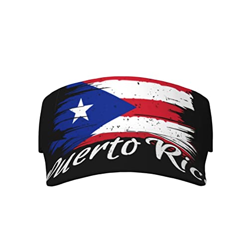 Image of Cute Funny Flag Hat Women Men Adjustable Flag Sport Sun Visor Hat Summer Fashion Sun Cap Beach Flag Hat