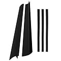 Silicone Oven Guards for Racks (3 Pack) and 30 Inch Silicone Stove Gap Covers (2 Pack), Bundle