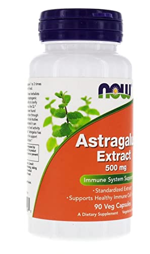 Now Foods P24211 Astragalus Extract 500 Mg - 90 Vegetarian Capsules thumb #7