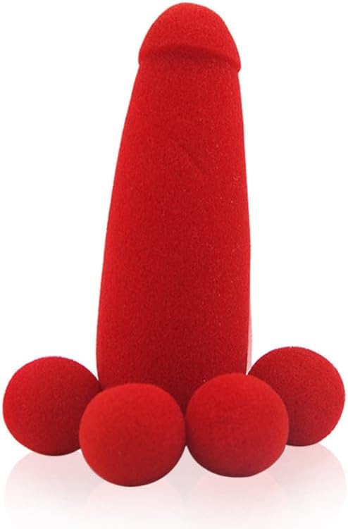 Miniatura 3 de MOMOMAGE Sponge Brother + 4 piezas de bolas de esponja rojas, trucos de magia para magos, calle, primer plano, ilusión, mentalismo, accesorios