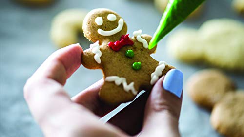 BAKETIVITY Kids Baking DIY Activity Kit - Bake Delicious Gingerbread Man Cookies With Pre-Measured Ingredients – Best Gift Idea For Boys And Girls Ages 4+