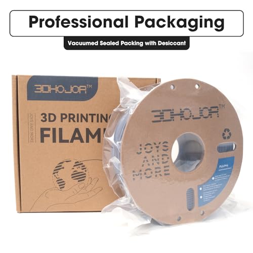 Image of 3DHoJor PLA Pro (PLA+) Filament 1.75mm 3D Printing Filament - 1kg*4 Bundle, Cardboard Spool, Dimensional Accuracy + /- 0.03 mm - Black, White, Blue, Red