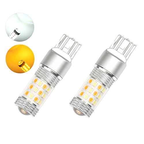 あしゅ T20シングルアンバー 2セット4球 ウインカー専用LED SUNTURNⅡ ダブルファンクション T20シングル