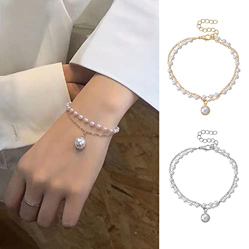 Cadeau simple pour fille : bracelet fin avec charms papillon