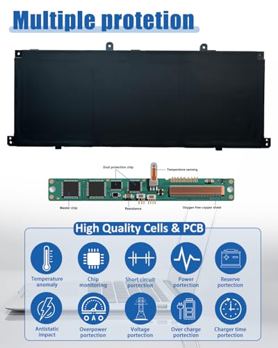 Image of 59.16Wh GD03XL N66215-005 Battery for HP Envy x360 14 2-in-1 14-fa0000 / EliteBook Ultra G1q / OmniBook X 14 Series Notebook