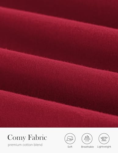 PRETTYGARDEN Summer Short Sleeve Polo Shirts for Women Collared V Neck Work Dressy Tops Knit Loose Business Casual Outfits(Red,XX-Large) — view 6