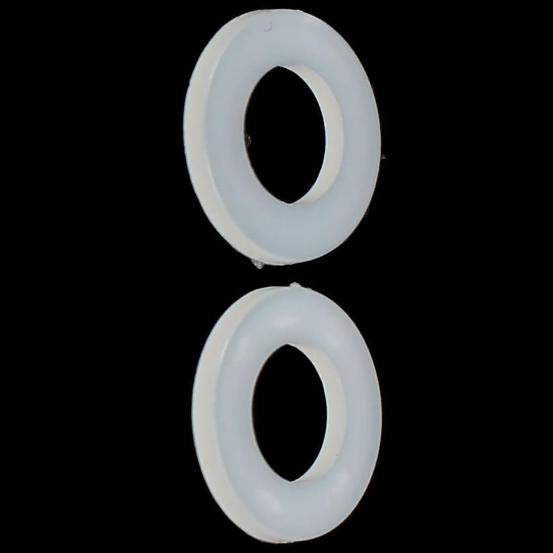 TA-VIGOR 100Pcs White Nylon Flat Washers, M6 x 12mm x 1.2mm, Insulating O-Ring Gaskets, Tap Sealing Spacer for Faucet Pipe - Image 3