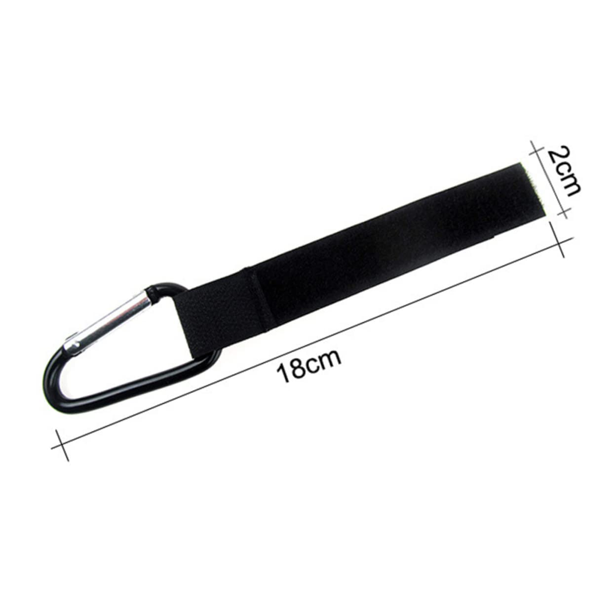 ORFOFE Baby Stroller Hooks 4pcs Nylon Hooks Heavy Duty Clip for Baby Car Accessories Universal Stroller Clip