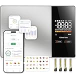KUAIVO Smart Food Scales Calorie Counting, Digital Kitchen Scales with App Connected System and Clear Colour Display, 5kg Nutrition Scales for Weight Loss, Fitness and Healthy Lifestyle