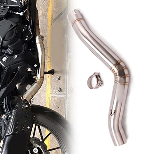 Ligne d'échappement moto inox et tube suppression catalyseur Benelli 502c