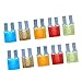 Produktbild MagiDeal 10 Stück Micro2 Fuse 5A 7.5A 10A 15A 20A Flachsicherungen für Auto ATR Automobil Blade Fuse