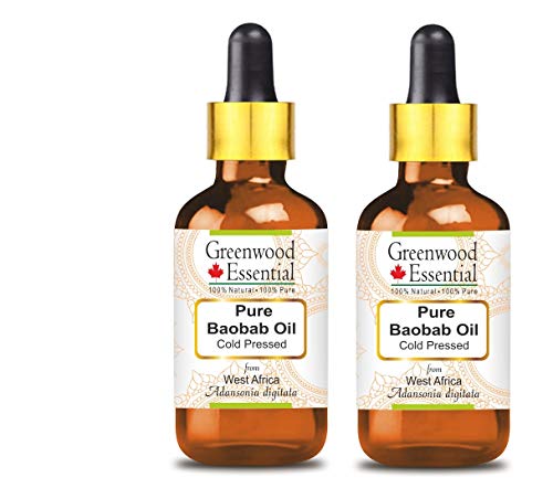 Huile de baobab anti-tiraillement Greenwood Essential pour apaiser la peau irritée et déshydratée