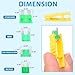 408 PCS Car Fuses Assortment Kit Standard Mini LP Mini Micro2 Blade Fuse ATO ATC APS ATS APR 2A 5A 7.5A 10A 15A 20A 25A 30A 35A 40A Replacement Fuses for Cars Trucks RVs Boat, with 1 PC Fuse Puller