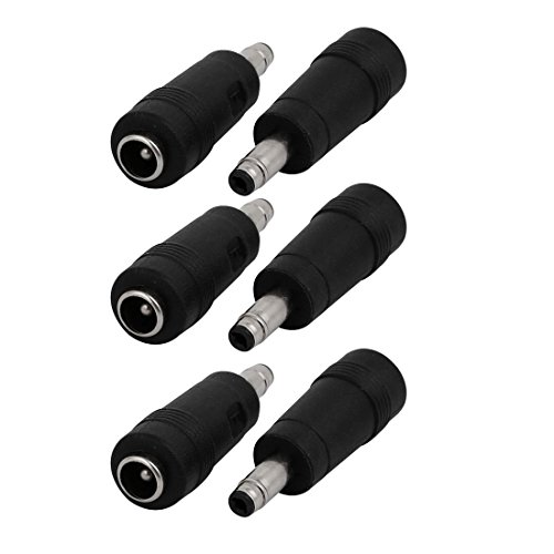 uxcell Adaptador de Conector de Alimentación DC 4 Piezas miniatura 1