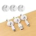 Convenient Cable Clips – Sticky, Compact Cable Holders for Cord Organization – Cord Keepers with 3M Strong Adhesive Backing for Organizing Power Cables, Phone Chargers, USB Cables & More – 6 Pack