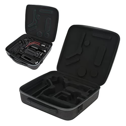 RS3 Hard Case, Travel Portable Storage Shoulder Bag, Waterproof Protective Case, Carrying Case for Ronin RS3 Gimbal Stabilizer, RS3 Waterproof Case (Black)