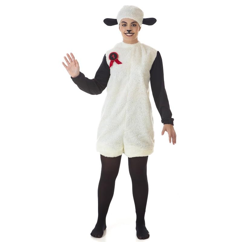 Disfraz de Oveja para Adultos Unisex – Hombre y Mujer (Talla XL)