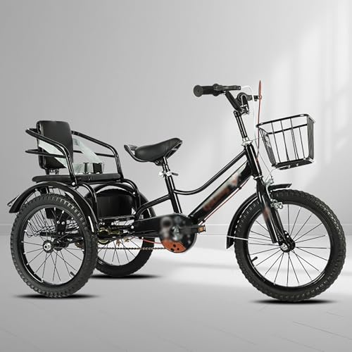 Tricicli Cruiser di sicurezza: questa bici è dotata di un system di freno anteriore per una frenata rapida e sensibile, prestazioni di frenata stabili per garantire maggiore sicurezza nella guida, inoltre è dotata di cuscinetti ad alta velocità, rotazione e guida flessibile più facilmente