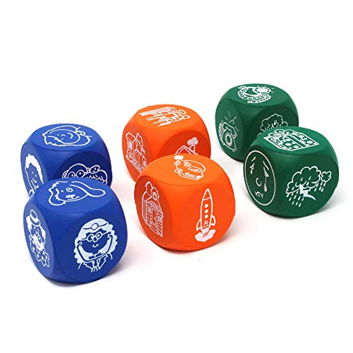 Learning Resources Story Starter Picture Cubes, Story Dice Cubes Toys, Educational Toys, Vocabulary Games for Kids, Teaches Communication, Suitable for Group Activities, Ages 4+ - Image 3