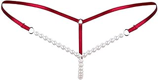 Other Transparent Women Lingerie Underwear Panties Pearl Open-Crotch Thong Women Underwear