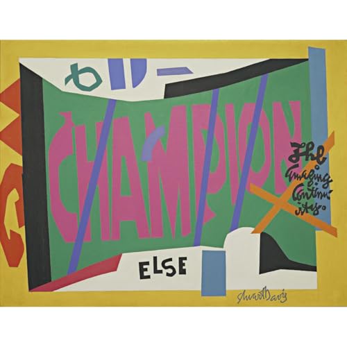 Affiche Stuart Davis Visa 101,6x127 cm pour sublimer votre bureau