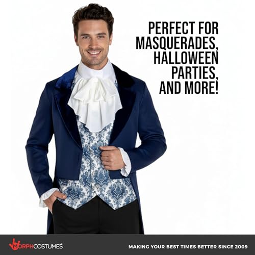 Costume Gentleman Regency Ton Morph Finitions Premium Homme L - 4