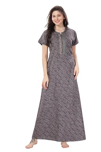 Image of Soulemo Women's Blended Alpine Nighty (Slim Fit) 1645