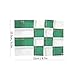 Checkered Golf Hole Cup Flags Nylon Putting Green Flags for Backyard Outdoor Indoor Golf Practice Training Putting Green Accessories