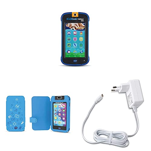 VTech KidiCom Max 3.0 + Etui de Protection + Chargeur USB
