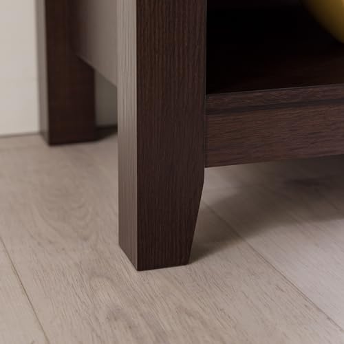 Walker Edison AZ58CSPES Wren Classic Tv Console Entertainment Media Stand With Storage For Televisions Up To 65 Inches, 58 Inch, Espresso thumb #6