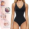 Nebility-Women-Waist-Trainer-Shapewear-Slim-Body-Shaper-Sexy-Deep-V-Neck-Thong-Bodysuit-Tummy-Control-Jumpsuit-Tops Nebility Women Waist Trainer Shapewear Slim Body Shaper Deep V Neck Thong Bodysuit Tummy Control Jumpsuit Tops (L, Black)