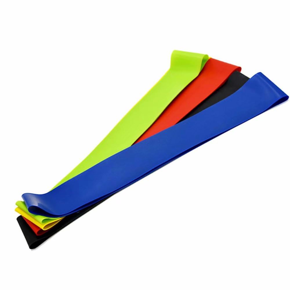 5PCS Yoga Resistance Bands Set: Lose Weight, Boost Muscle Power, and Enhance Flexibility | Design for Yoga, Crossfit, and Booty Workouts | Ideal for Beginners to Fitness Enthusiasts