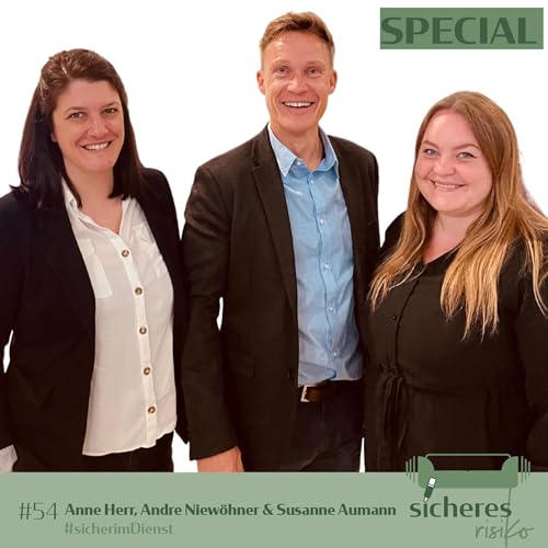 #54 - Anne Herr, Andre Niewöhner & Susanne Aumann - "Schütze Dich und Dein Team gegen Gewalt!""