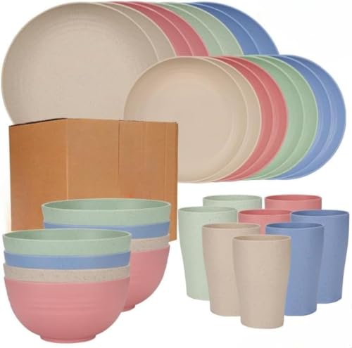 DRWG PP �� 8 �l / 2 �l�p�H��Z�b�g 12/24/32 �s�[�X�d�l�œd�q�����W/�H��􂢋@�Ή� �ė��p�\�E�ϋv�������y�� ���ʃJ���[�W�J�ŃL�b�`��/�ƒ�/�p�[�e�B�ɍœK �f�U�C���Ǝ��p���𗼗����ƒ�Ɏ��R�ȕ�������������p�I�H�� (24�_�Z