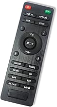 EHOP Remote Control Compatible for Blaupunkt Home Theater(Please Match Image with Your Old Remote Before Placing Order) Black